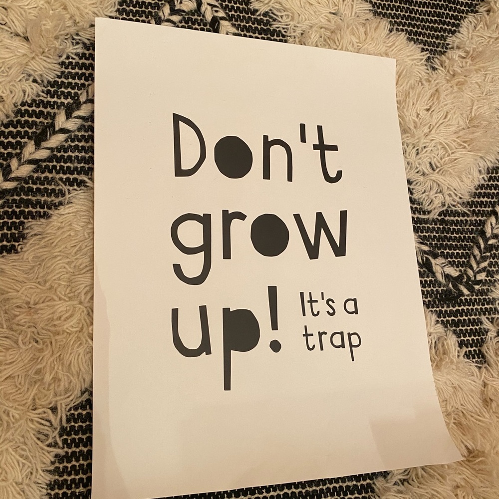 Kids room 12”x16” print